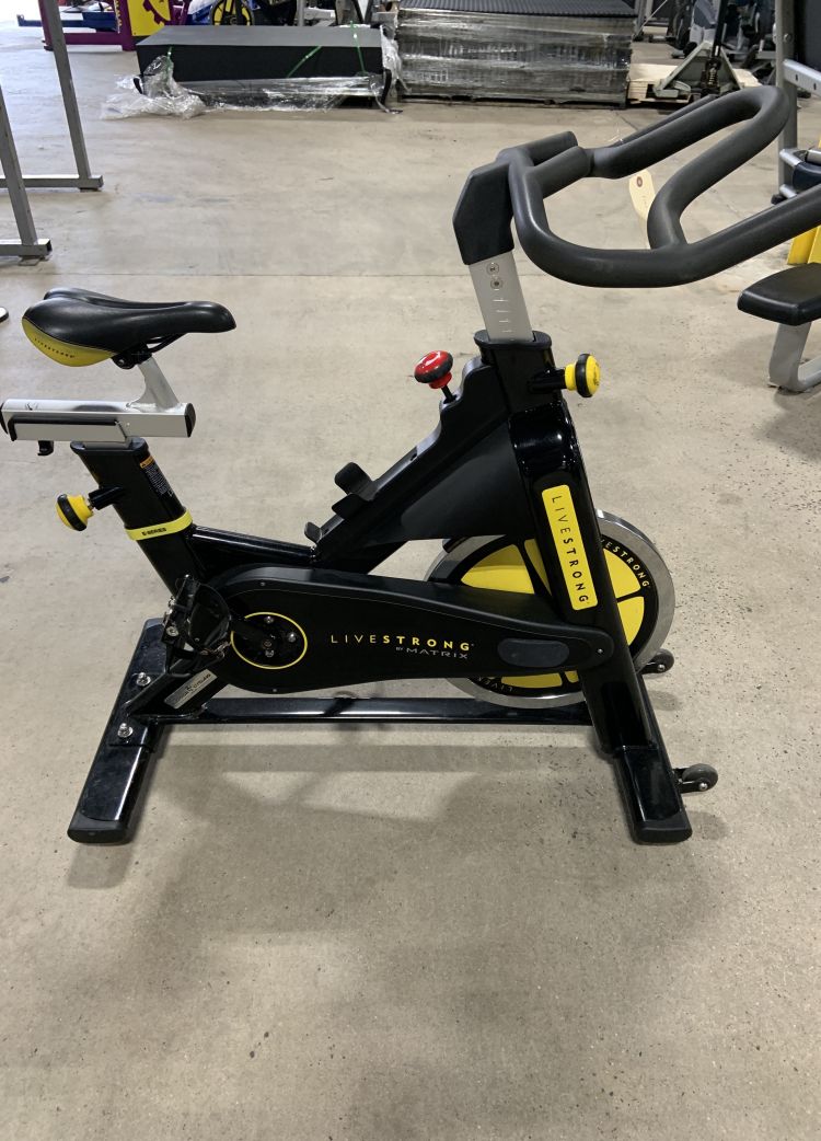 Matrix Livestrong Spin Bike Used Carolina Fitness Equipment