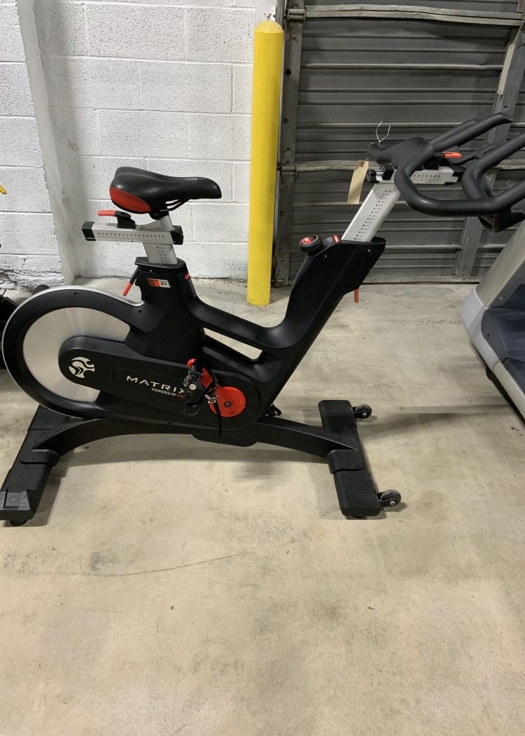 Matrix Tomahawk Ic5 Spin Bike Used Carolina Fitness Equipment