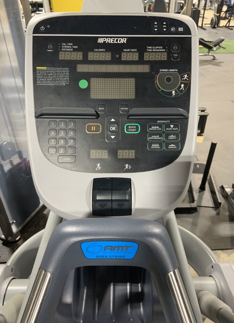  Precor AMT 835 Commercial Series Adaptive Motion Trainer with  Open Stride Technology : Elliptical Trainers : Sports & Outdoors