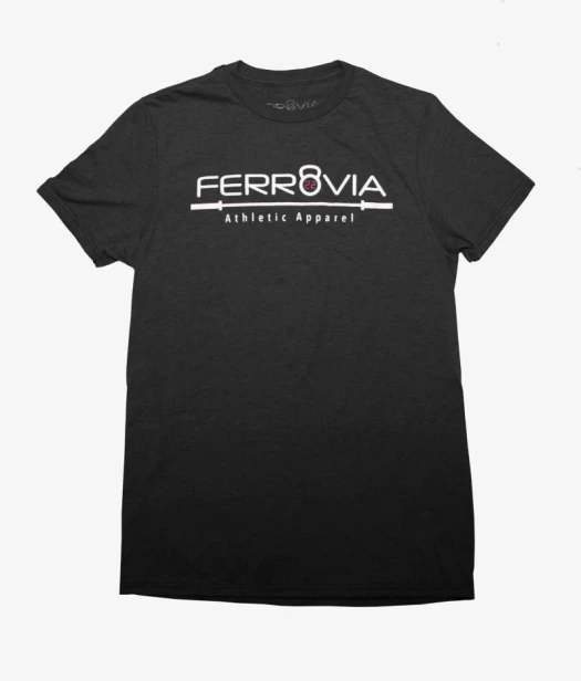 FerroVia Logo Tee - Charcoal