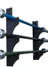 Strencor 3 Bar Gun Rack Barbell Storage | Carolina Fitness Equipment
