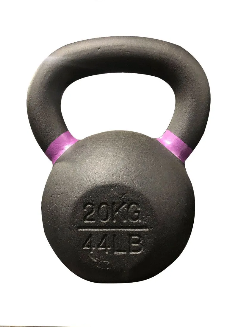 Strencor EKG Kettlebells | 20kg/44lb Purple Kettlebells | Carolina Fitness Equipment