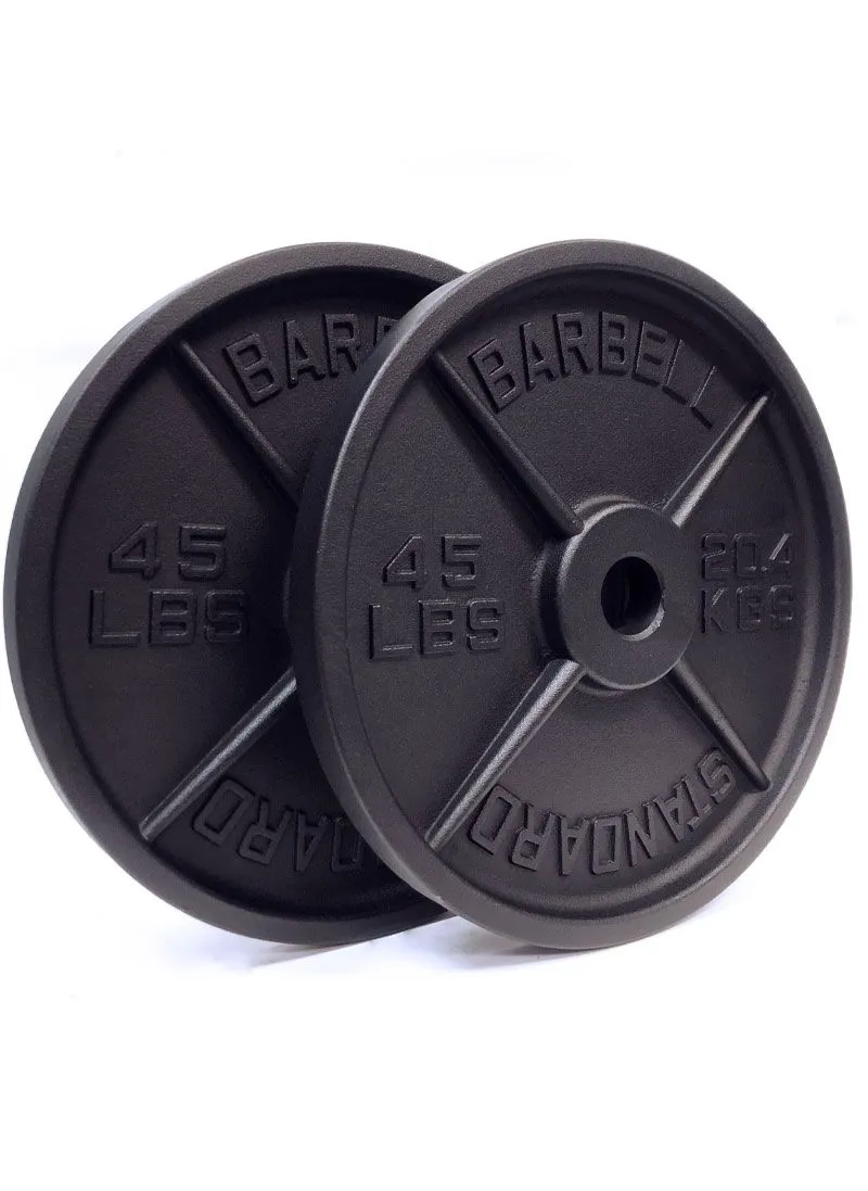 Strencor Standard Steel Plates | 45 lb Steel Plates | Carolina Fitness Equipment