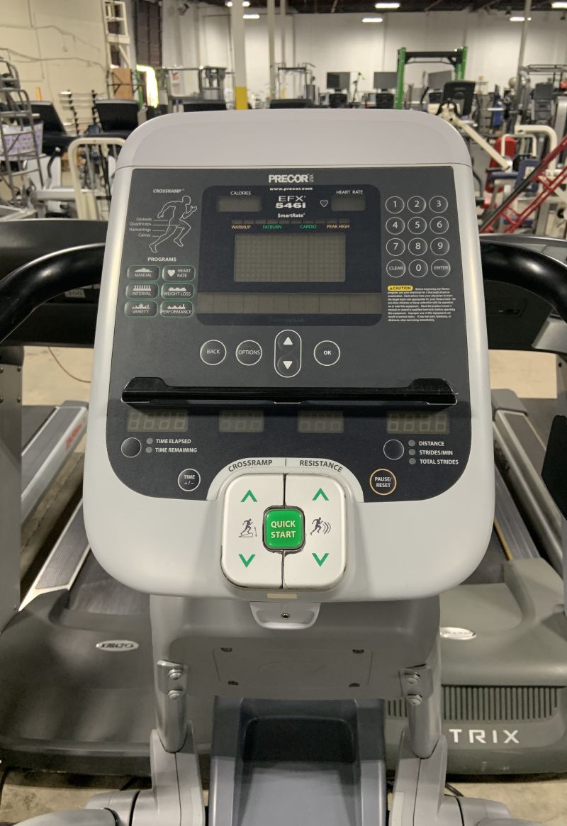 Precor EFX 546i Elliptical (Used) Carolina Fitness Equipment