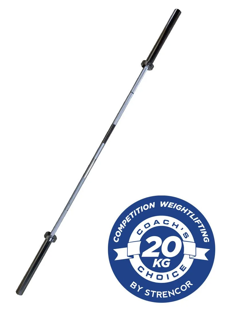 Strencor Coach's Choice Competition Weightlifting Bar | 20kg Weightlifting Bar