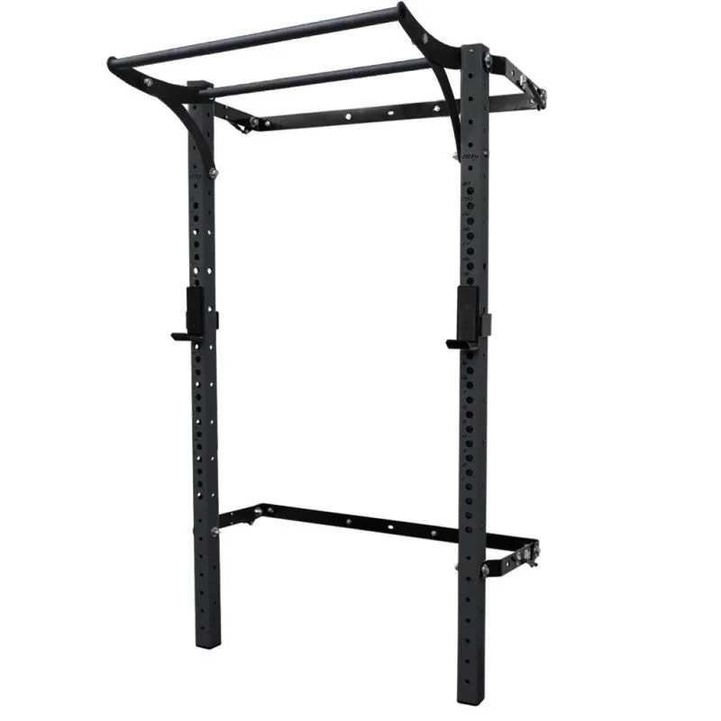 3x3 Profile Rack Pro With Kipping Bar - 90 In Uprights - Black Onyx