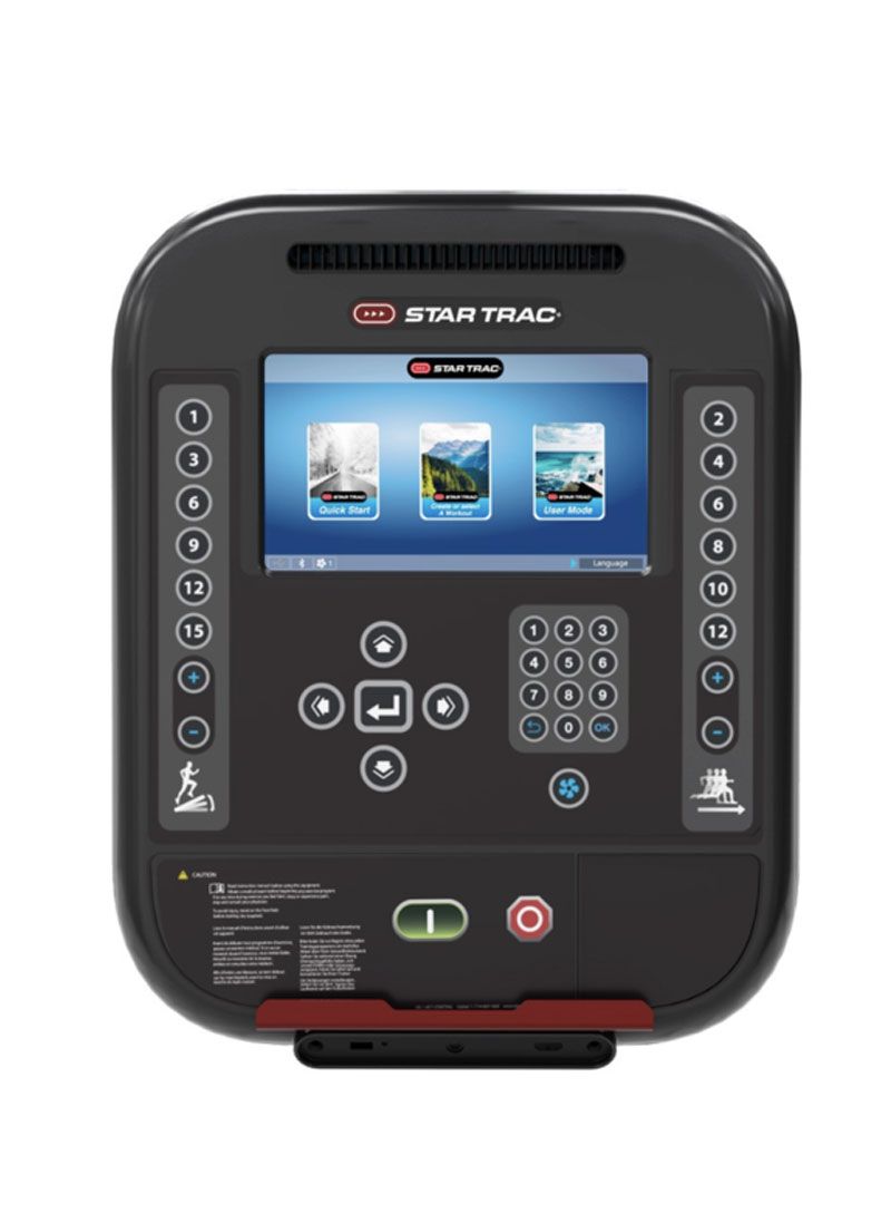 Star Trac 4 Series Treadmill Display Screen and Equipment Features