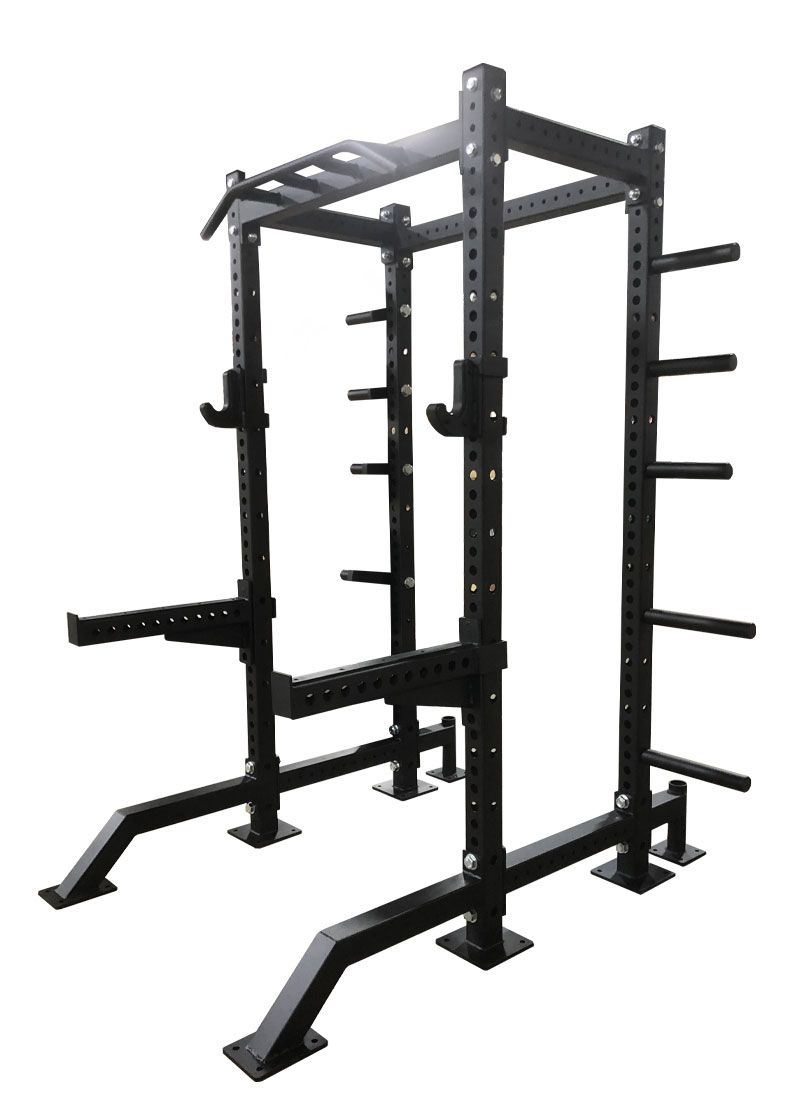 Strencor Matte Black V1 Half Rack | Carolina Fitness Equipment