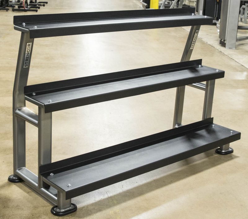 Strencor Platinum Series 3 Tier Kettlebell Rack Carolina Fitness